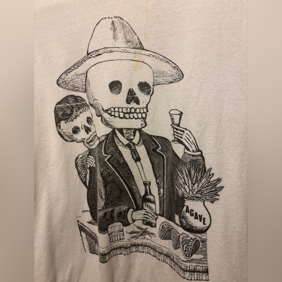 Mexican skull shirt bout at Disney’s Epcot park. - Picture 2 of 4